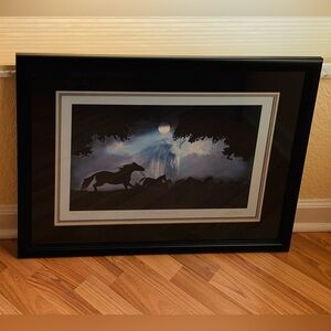 Framed Horse Art Print